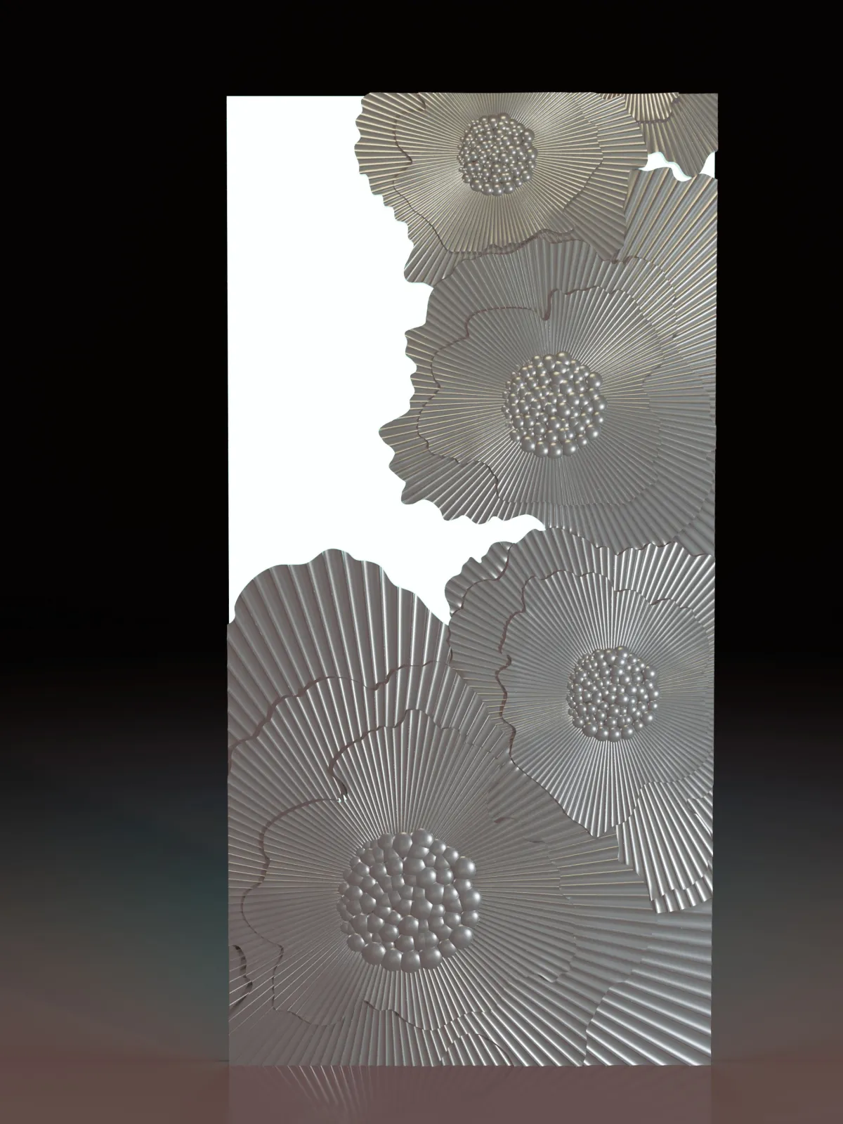 Flower Wall Panel