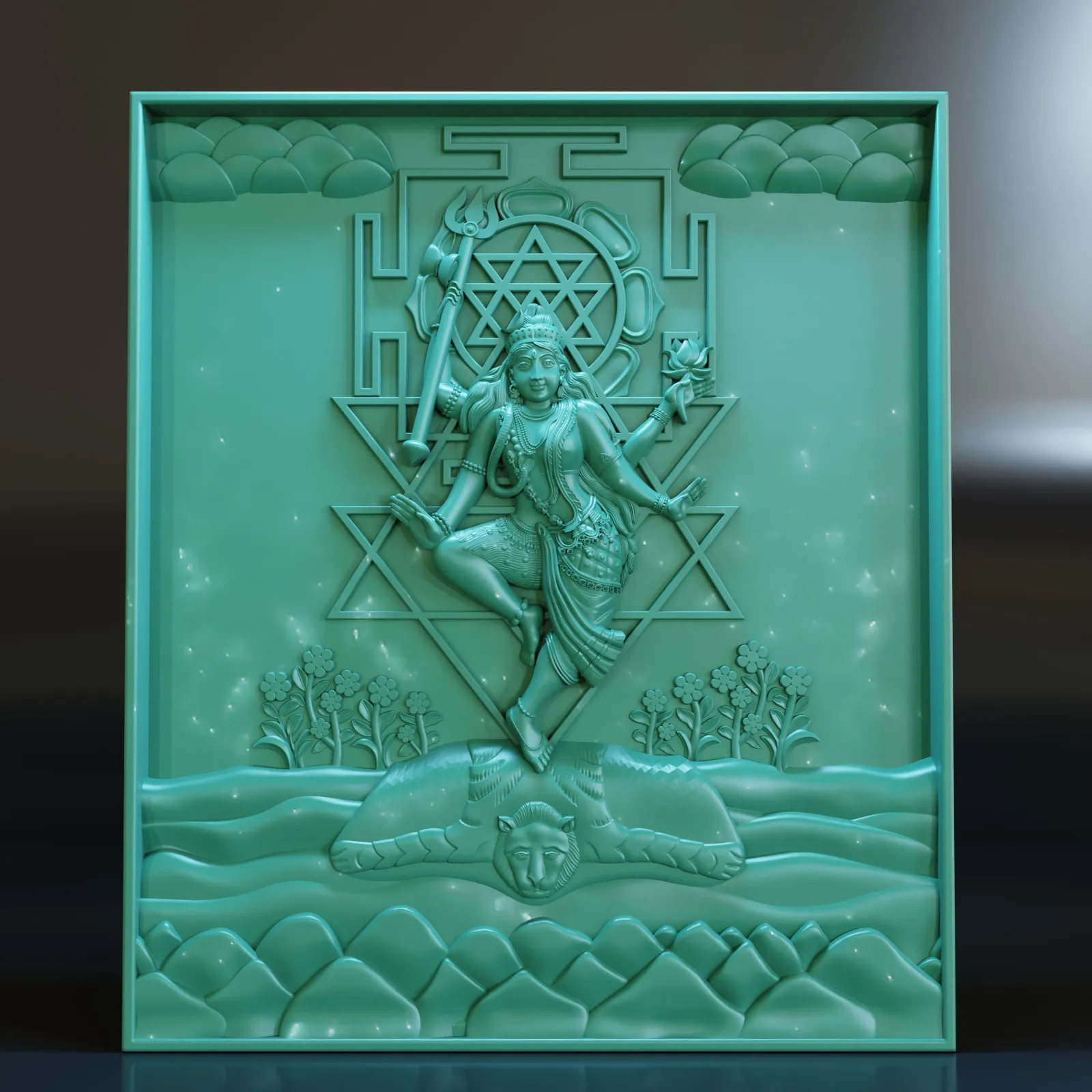 Devi 3D Relief
